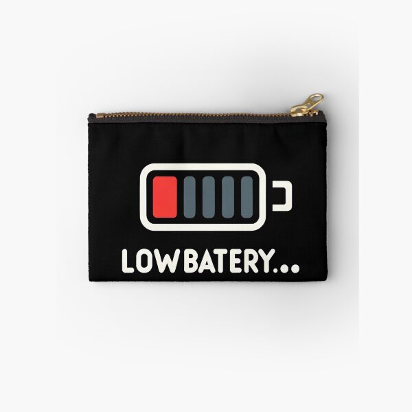 Item preview, Critical Battery Alert Sign designed and sold by RuyaFab.