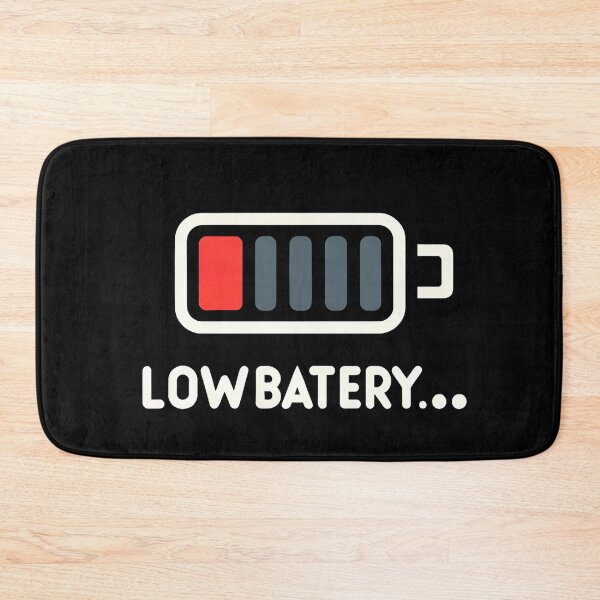 Item preview, Critical Battery Alert Sign designed and sold by RuyaFab.