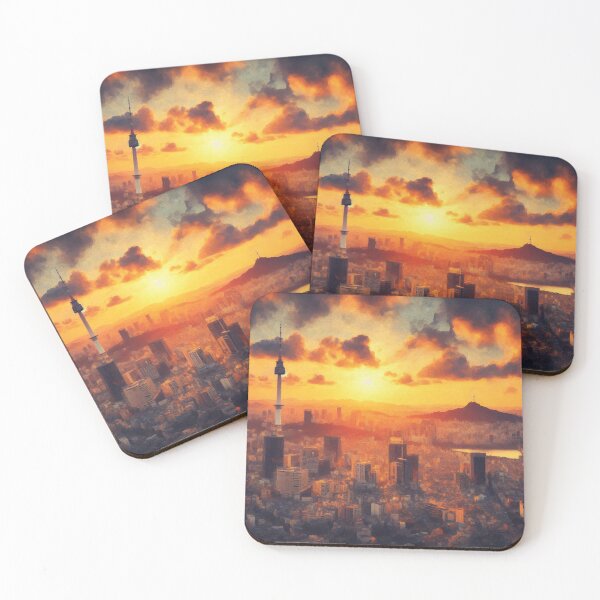 Item preview, Seoul at Sunset designed and sold by badguyduh.
