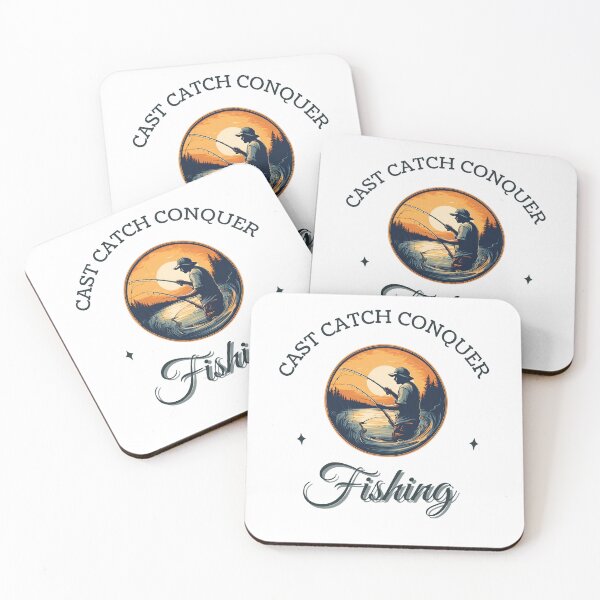 Item preview, Cast catch conquer fishing designed and sold by BreadnButter97.