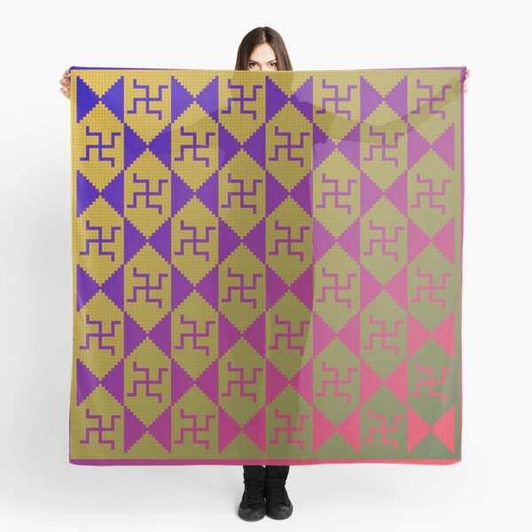 Roman mosaic. Cherchell-01 Scarf