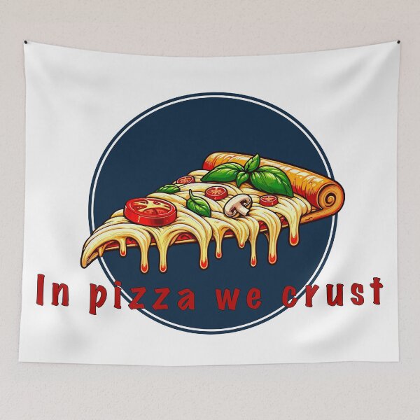 Item preview, In Pizza We Crust - The Ultimate Pie Believer's Tee" designed and sold by RyanBelandres.
