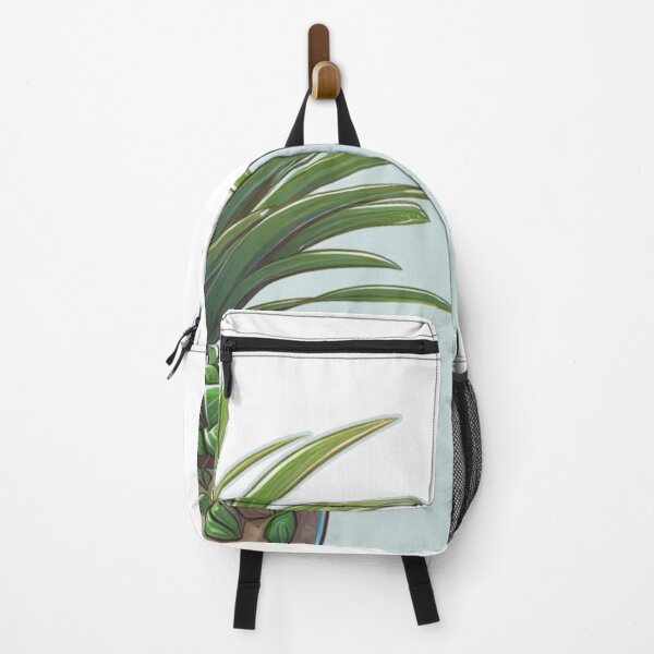 Item preview, Light Blue Houseplant Collection - Potted Plant Painting designed and sold by Star-Fragment.
