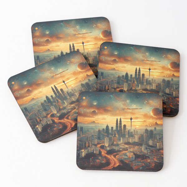 Item preview, Kuala Lampur at Sunset designed and sold by badguyduh.