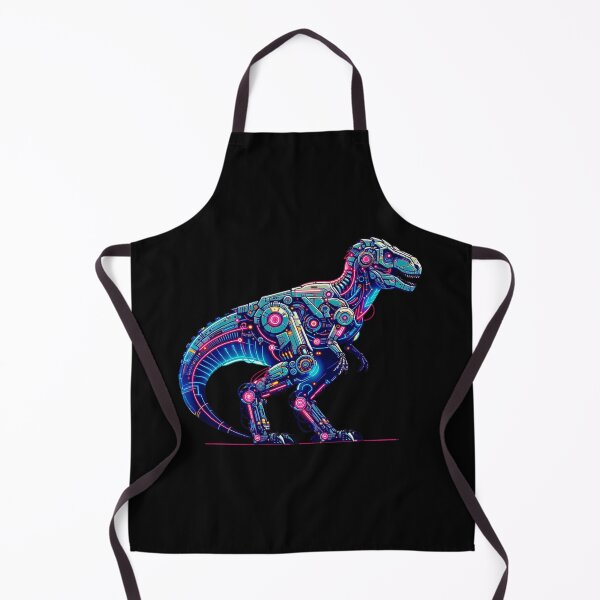 Item preview, Jurassic Byte - Neon Dino designed and sold by MrAI-Store.
