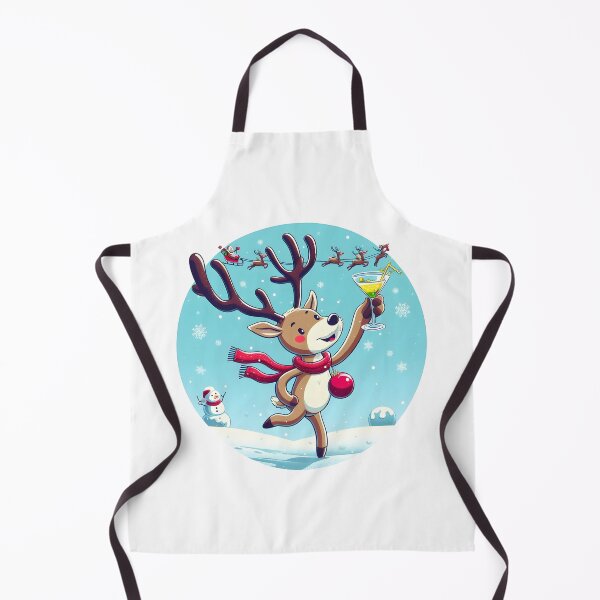 Item preview, Raise a Glass with Reindeer Joy designed and sold by StedeBonnet.