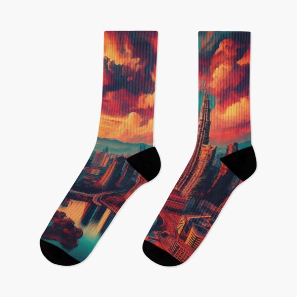Item preview, Kuala Lampur at Sunset designed and sold by badguyduh.