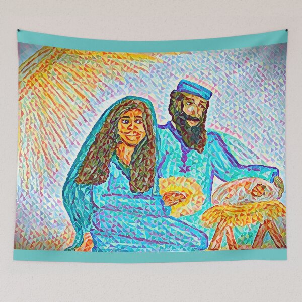 Item preview, STAINED NATIVITY designed and sold by HarmoniousViz.