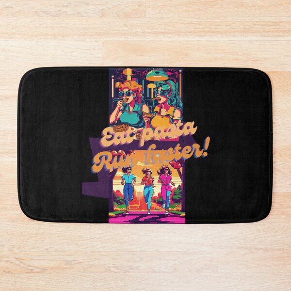 Item preview, Eat Pasta Run Faster Retro Arcade designed and sold by Lab4YourStyle.