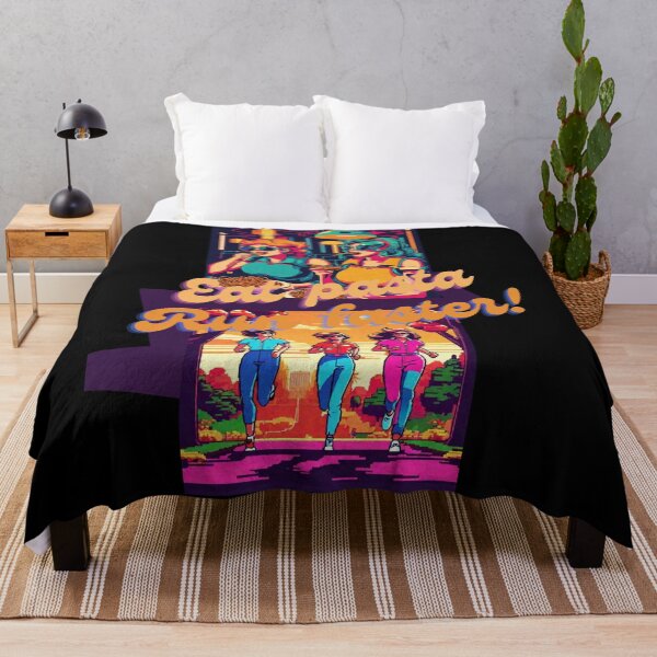 Item preview, Eat Pasta Run Faster Retro Arcade designed and sold by Lab4YourStyle.