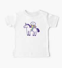 Unicron And Rainbow Boy Baby Tee
