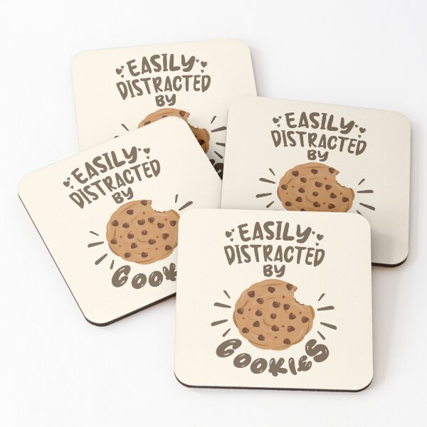 Item preview, Easily Distracted by Cookies designed and sold by WorldEngine.