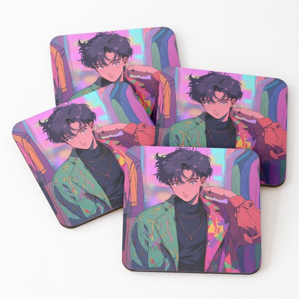 Item preview, Style Anime Bad Boy using Green and Red Jacket designed and sold by MantixD.