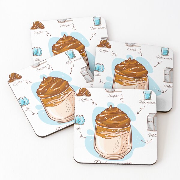 Item preview, Dalgona Coffee Recipe designed and sold by kimberpix.
