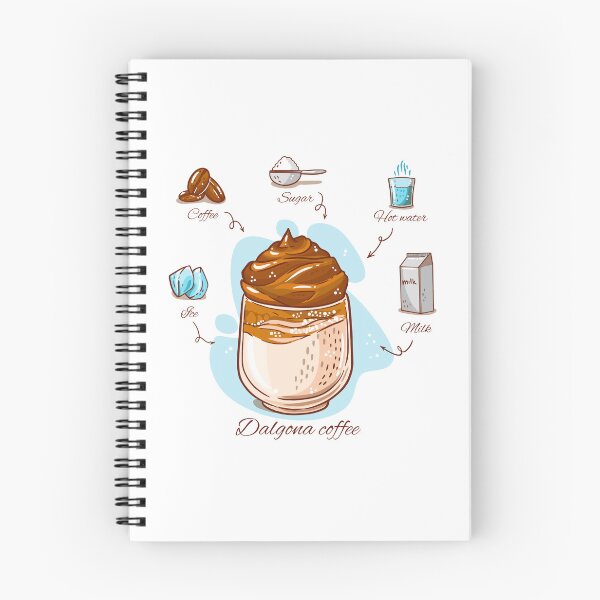 Item preview, Dalgona Coffee Recipe designed and sold by kimberpix.