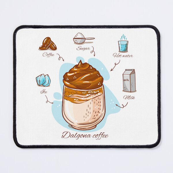 Item preview, Dalgona Coffee Recipe designed and sold by kimberpix.