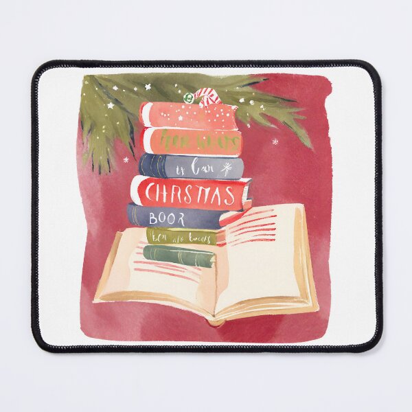 Item preview, Bookish Christmas designed and sold by Inspirely.