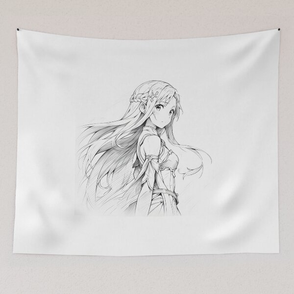 Item preview, Asuna SAO Cute Anime Girl designed and sold by DGitaldreamgirl.