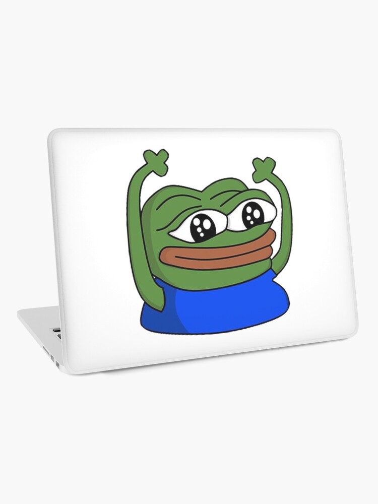 Pepega in HD Twitch Emote | Laptop Skin