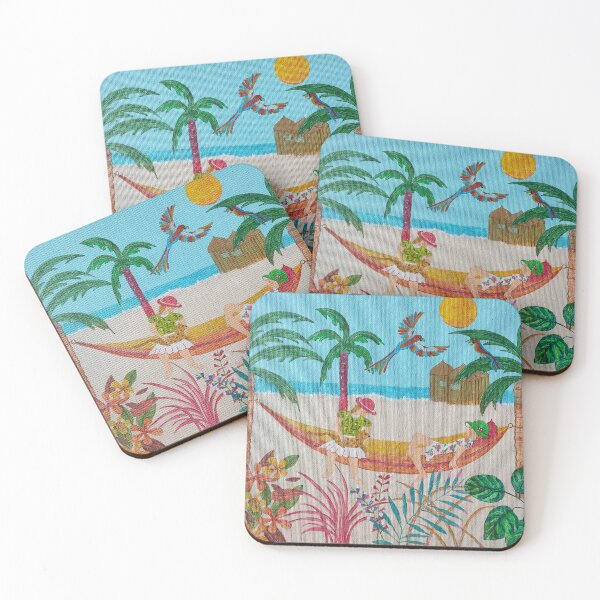 Item preview, Relaxing in the tropics designed and sold by Marielle Le Cloarec.