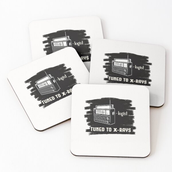 Item preview, Radiologist tuned to X-rays (Black Brush) designed and sold by Teedose.