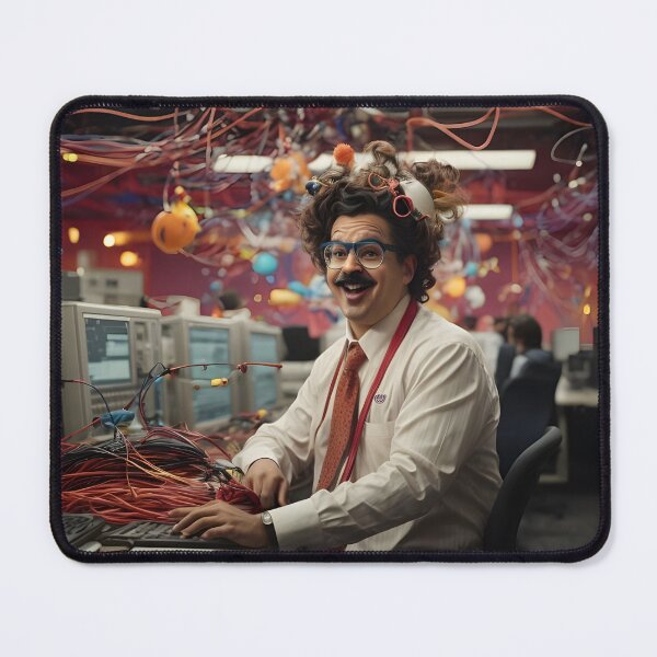 Item preview, "Cisco Network Experts Navigate Hilarious Chaos and Challenges" designed and sold by Tech Caos.