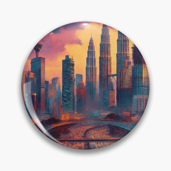 Item preview, Kuala Lampur at Sunset designed and sold by badguyduh.