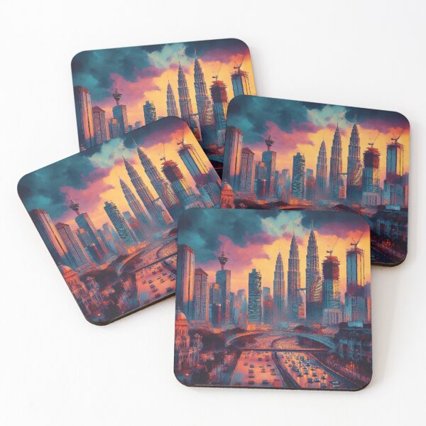 Item preview, Kuala Lampur at Sunset designed and sold by badguyduh.