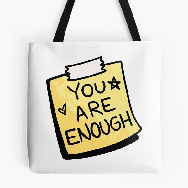 Item preview, You Are Enough Post-It designed and sold by hilaomart.