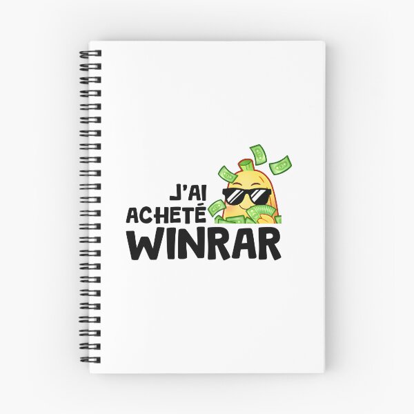 Item preview, I bought winrar B/N designed and sold by noixdecitron.