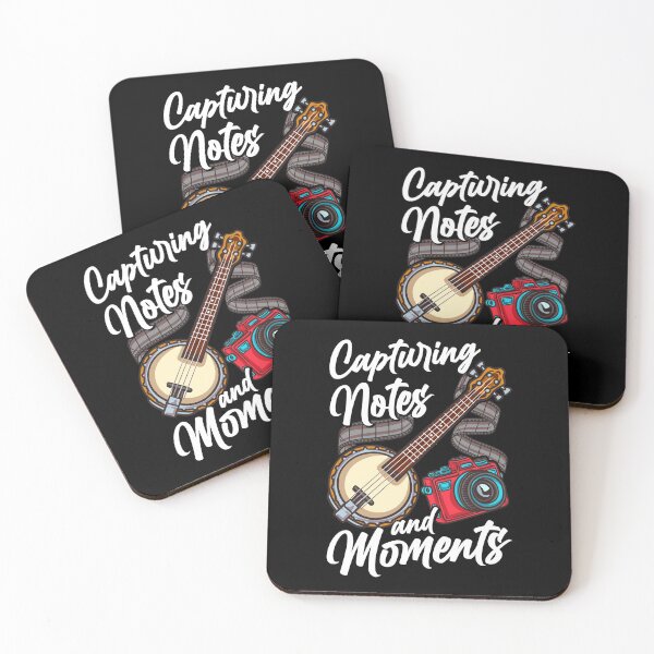 Item preview, Capturing notes and moments banjo camera hobby designed and sold by AnetteArt.