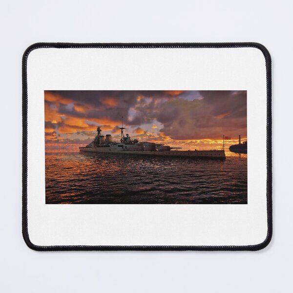 Item preview, Battlecruiser Hood in Port designed and sold by Dabomb303.