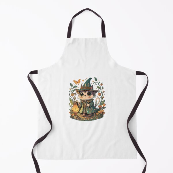 Item preview, Cute Kawaii Cat Wizard designed and sold by MythoKitty.