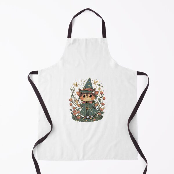 Item preview, Cute Kawaii Cat Wizard designed and sold by MythoKitty.