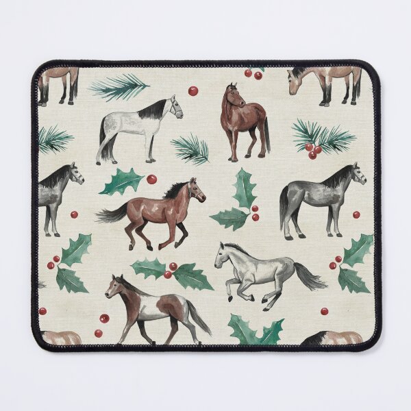 Item preview, Vintage Christmas Horses designed and sold by cateandrainn.