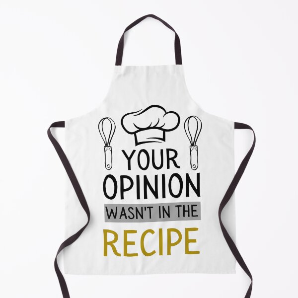 Item preview, chef saying your opinion wasn't in the recipe designed and sold by Alfaashoop.