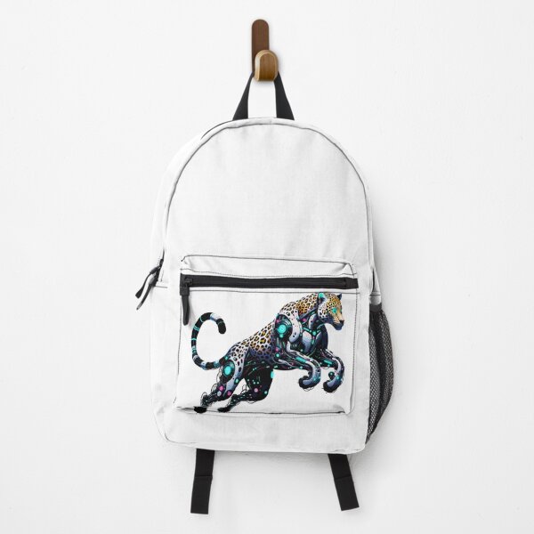 Item preview, Neon Predator - Cyber Leopard designed and sold by MrAI-Store.