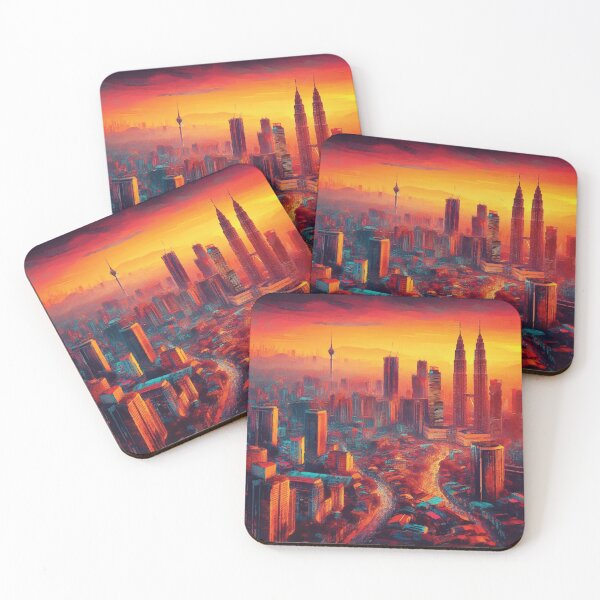 Item preview, Kuala Lampur at Sunset designed and sold by badguyduh.