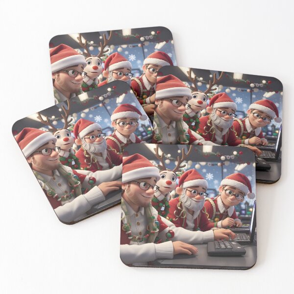 Item preview, "Tech Experts' Hilarious Christmas Networking Adventure" designed and sold by Tech Caos.