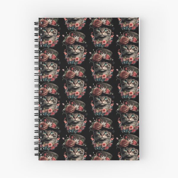Item preview, Feline with Floral Hat cute cat Crossbody  designed and sold by LifeArt24.