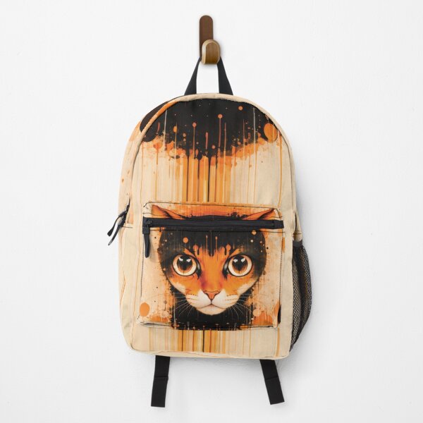 Item preview, Ocher Cat - Chic Chat Créations Ref. 007 designed and sold by ChicChat.