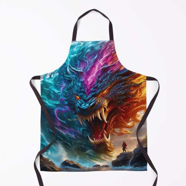 Artikelvorschau, Elementarer Drachengeist - Fantasy-Kunst entworfen und verkauft von Delerat7.