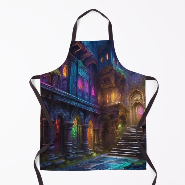 Item preview, Drow Cityscape - Fantasy Art designed and sold by Delerat7.