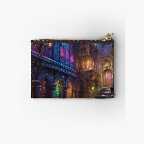 Item preview, Drow Cityscape - Fantasy Art designed and sold by Delerat7.