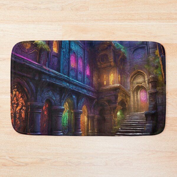 Item preview, Drow Cityscape - Fantasy Art designed and sold by Delerat7.