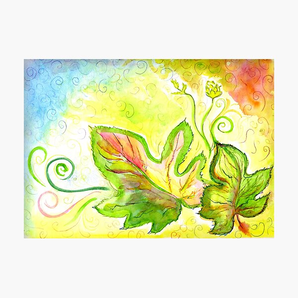 Hops dance Photographic Print