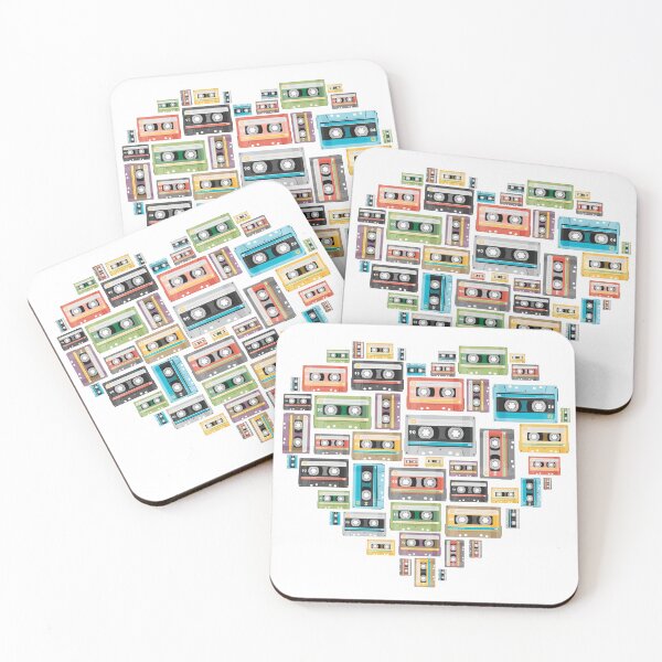 Item preview, I Heart OG Cassette Tape Music designed and sold by Pink Pineapple Works.