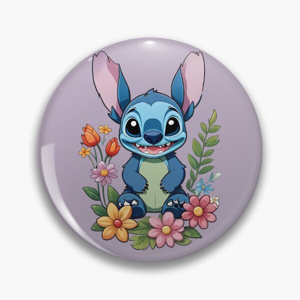 Item preview, Sticker Stich with flowers designed and sold by DevushkaStore.