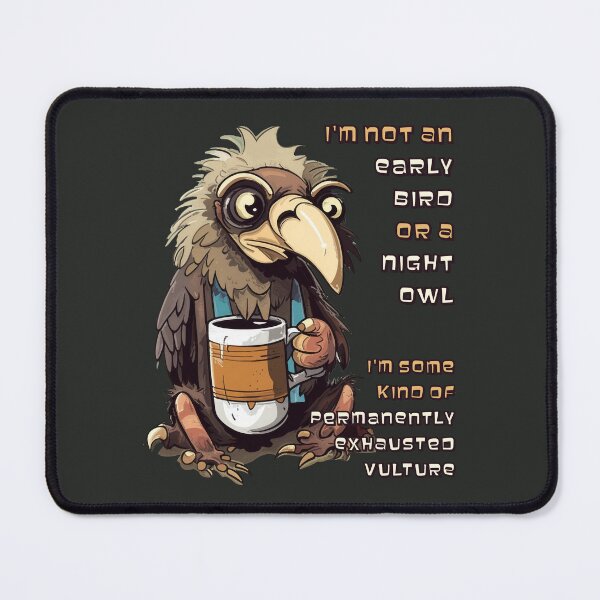 Item preview, Copy of I'm not an early bird or a night owl (#05) [Create a set!] designed and sold by SolidEarthArt.