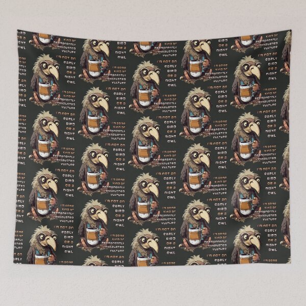 Item preview, Copy of I'm not an early bird or a night owl (#05) [Create a set!] designed and sold by SolidEarthArt.